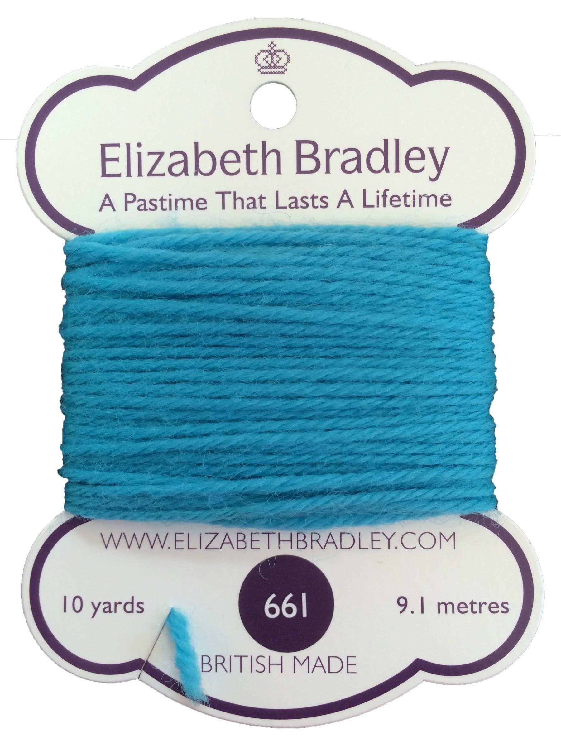 Tapestry Wool Colour 661 Tapestry Wool Elizabeth Bradley Design 