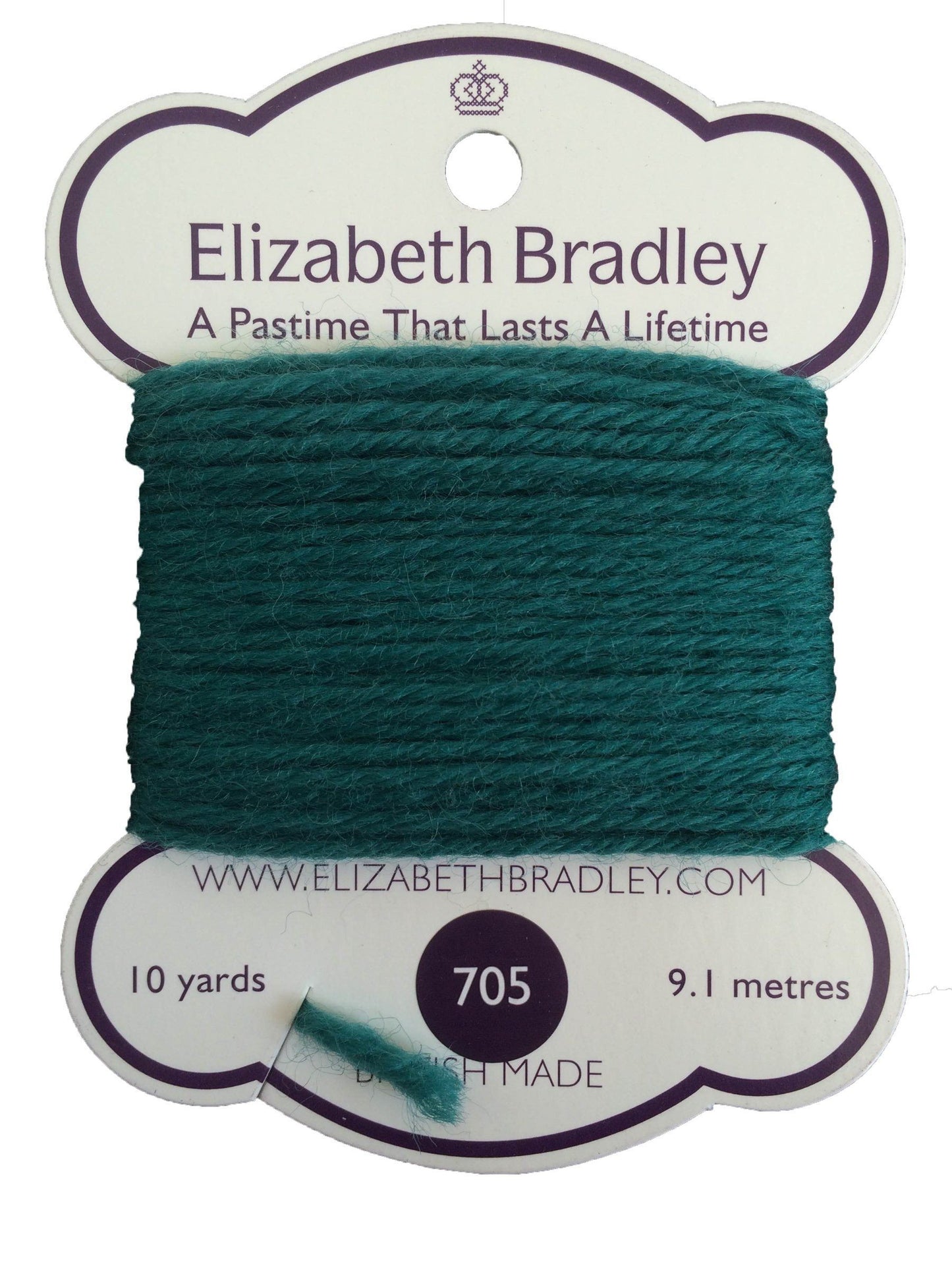 Tapestry Wool Colour 705 Tapestry Wool Elizabeth Bradley Design 