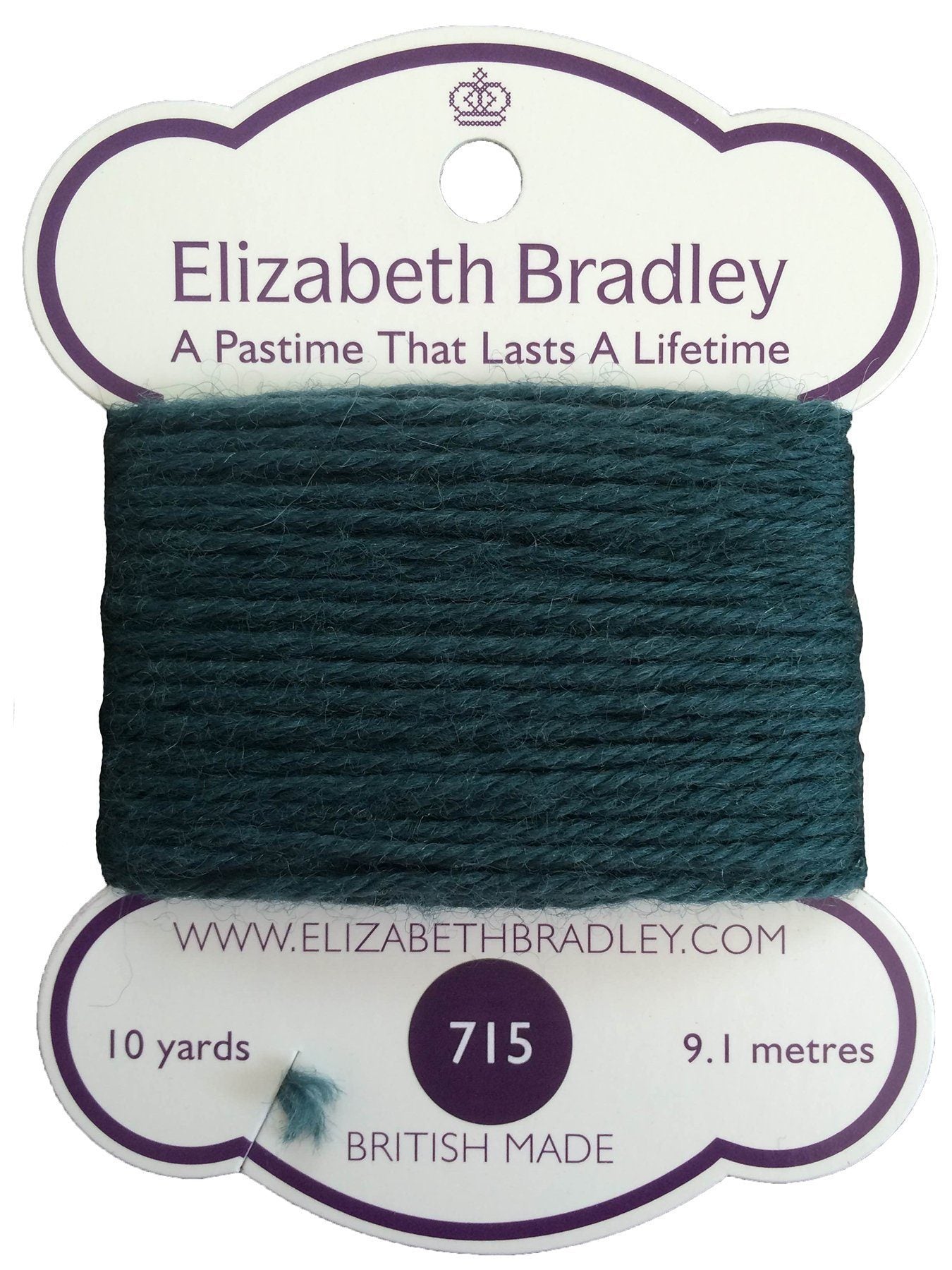 Tapestry Wool Colour 715 Tapestry Wool Elizabeth Bradley Design 