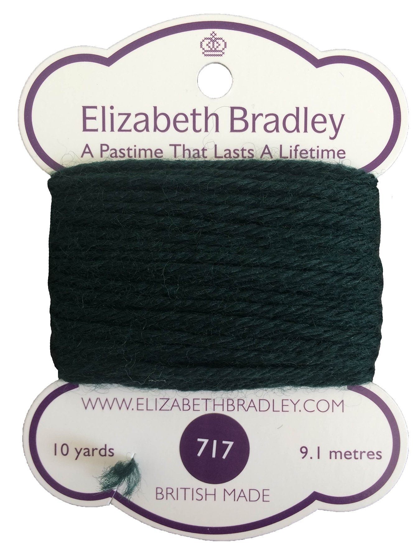 Tapestry Wool Colour 717 Tapestry Wool Elizabeth Bradley Design 