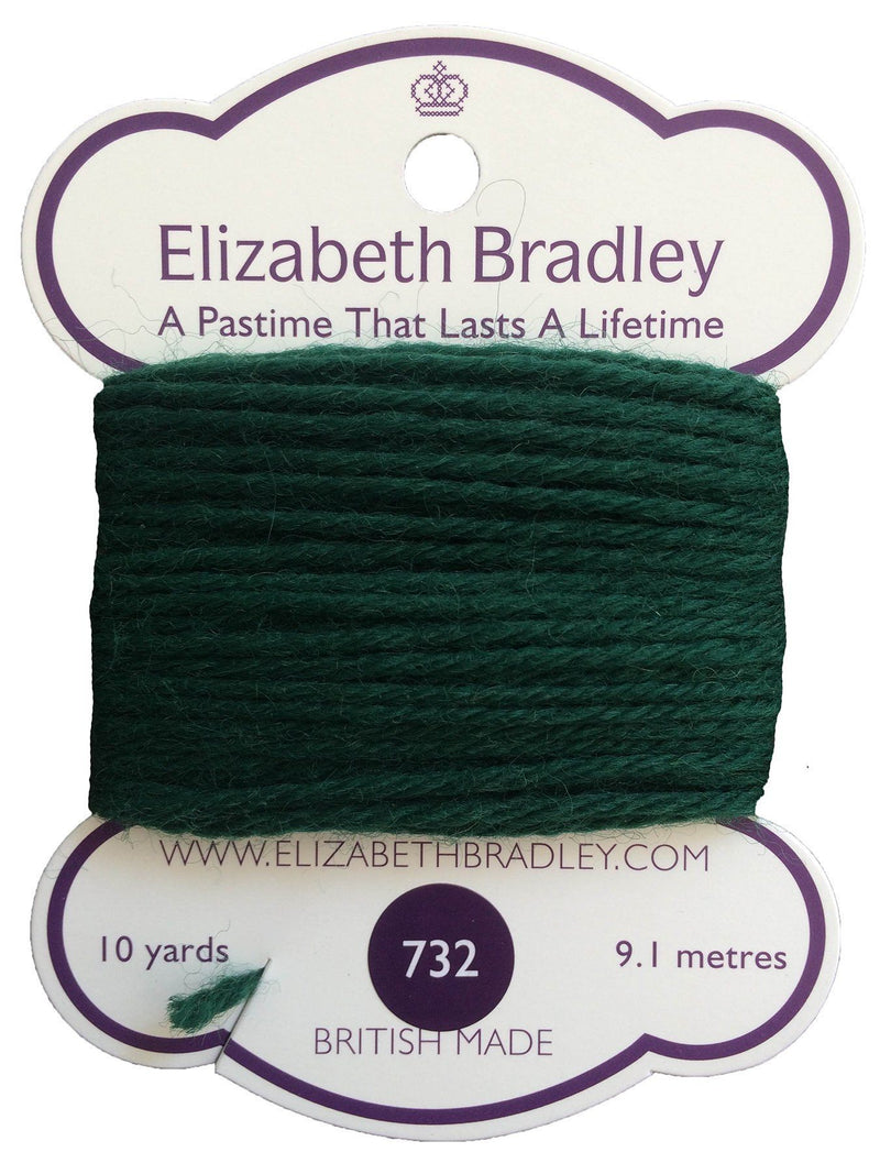 Tapestry Wool Colour 732 Tapestry Wool Elizabeth Bradley Design 