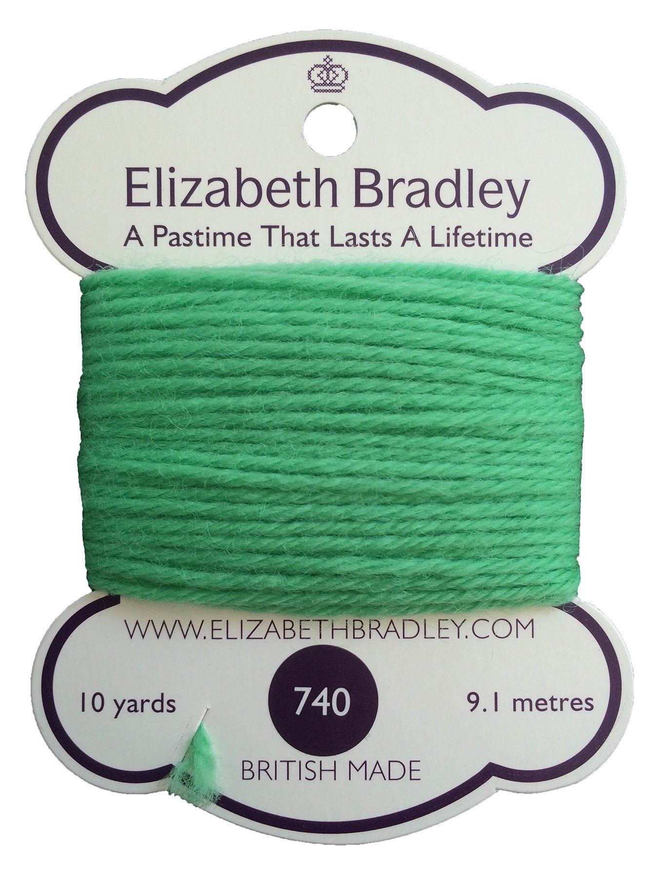 Tapestry Wool Colour 740 Tapestry Wool Elizabeth Bradley Design 