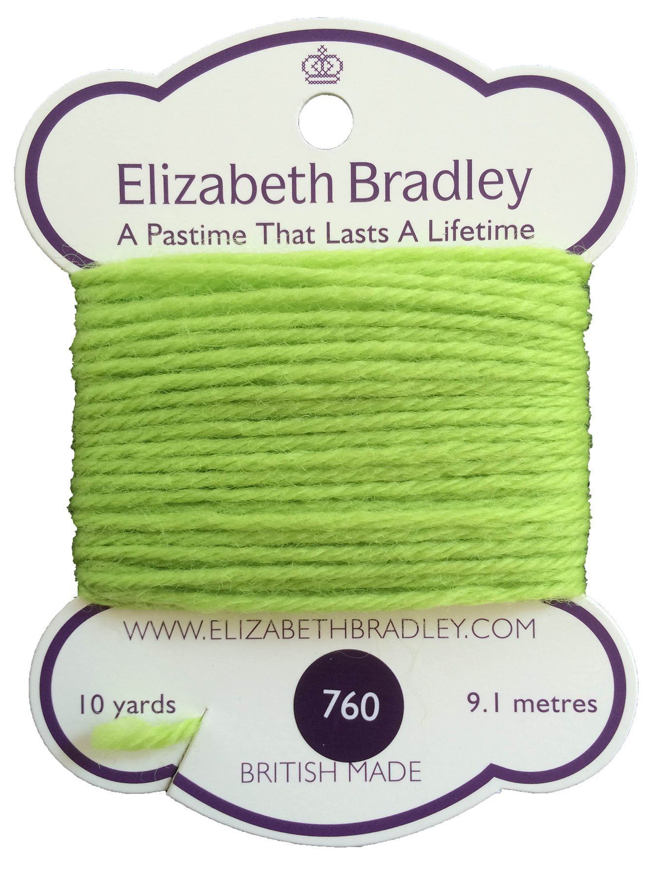 Tapestry Wool Colour 760 Tapestry Wool Elizabeth Bradley Design 