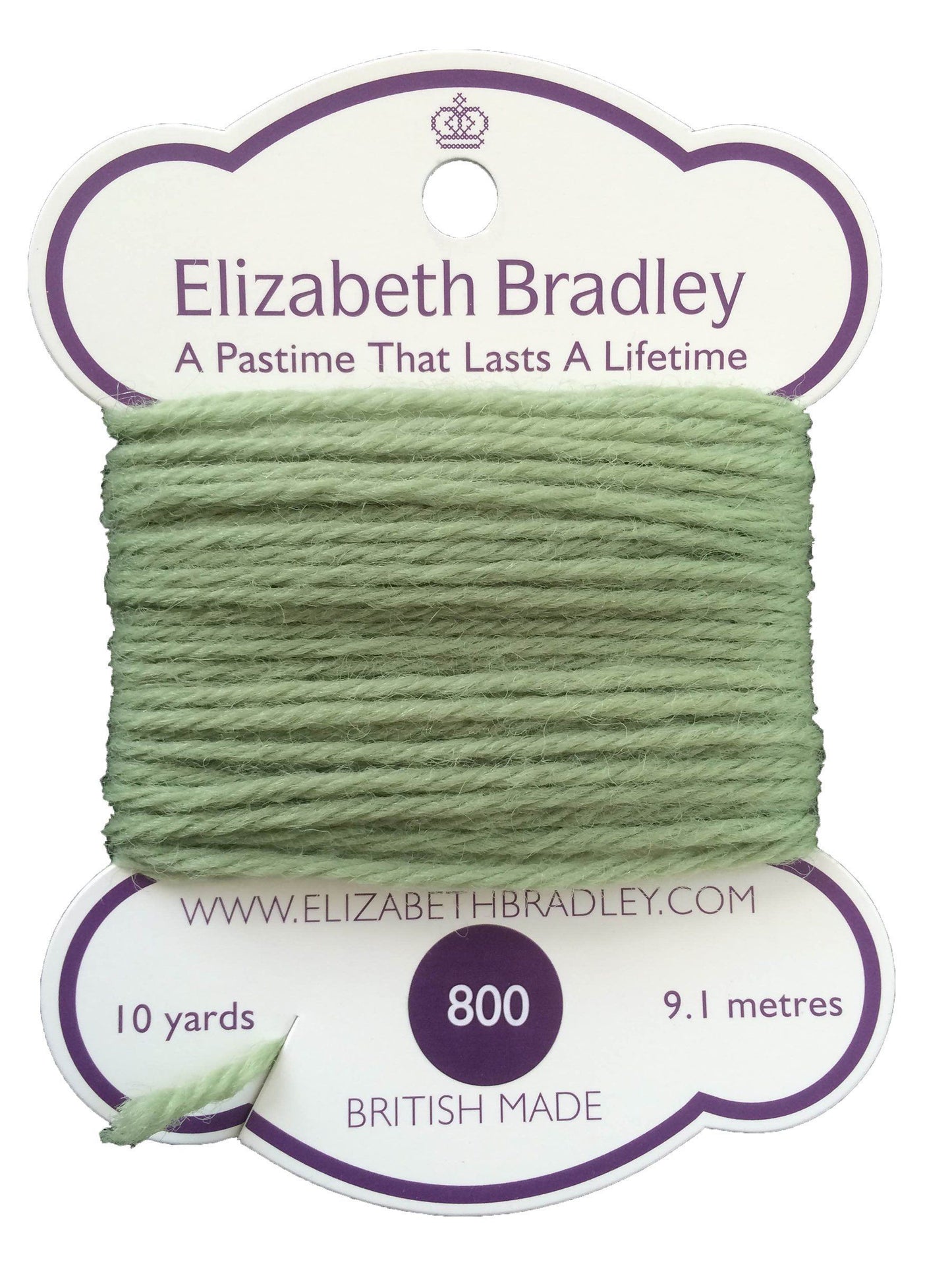 Tapestry Wool Colour 800 Tapestry Wool Elizabeth Bradley Design 