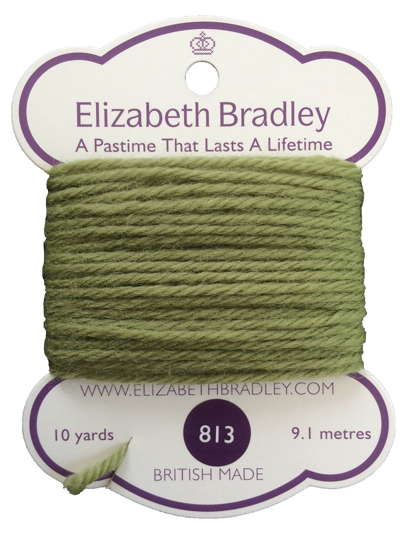 Tapestry Wool Colour 813 Tapestry Wool Elizabeth Bradley Design 