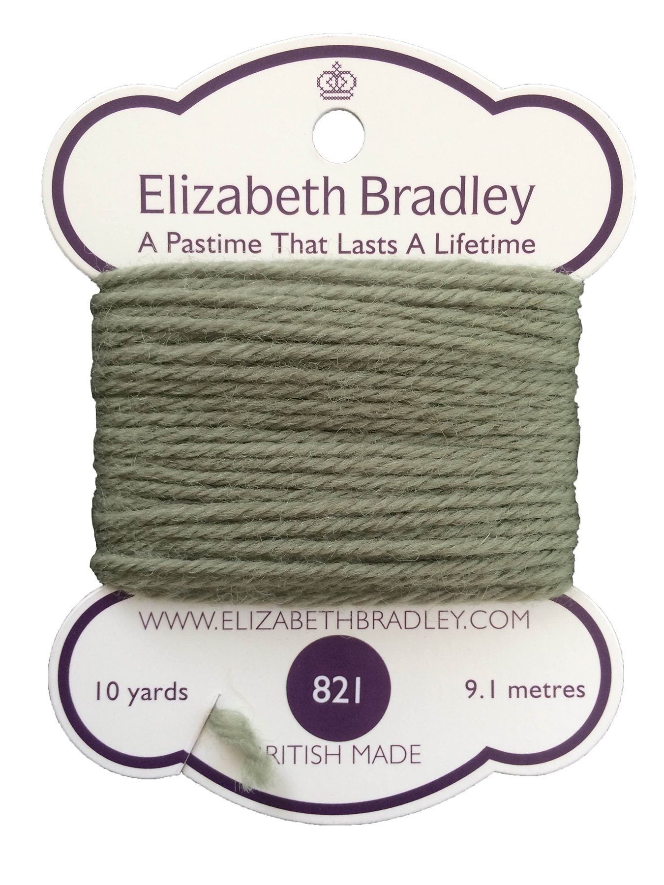 Tapestry Wool Colour 821 Tapestry Wool Elizabeth Bradley Design 