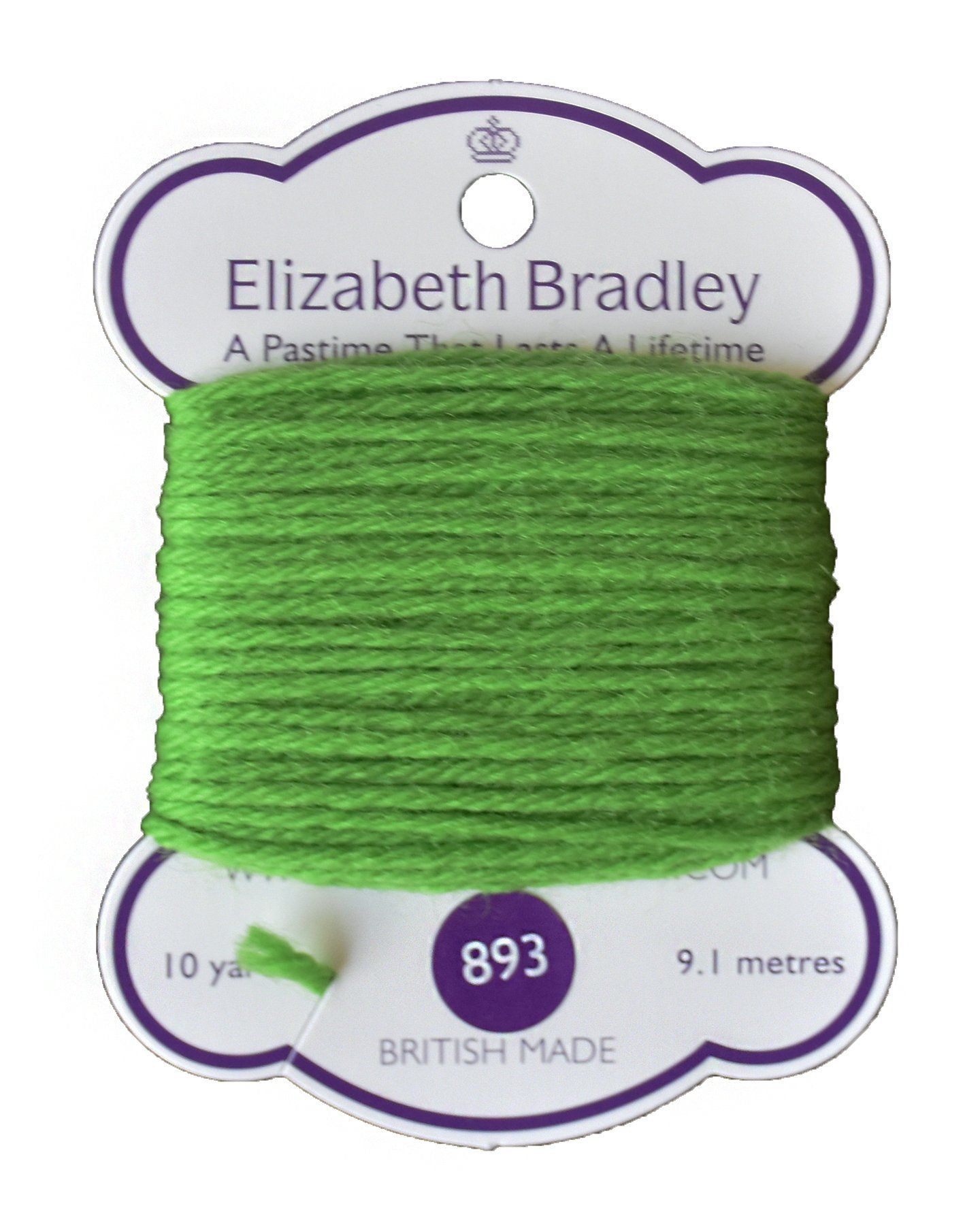 Tapestry Wool Colour 893 Tapestry Wool Elizabeth Bradley Design 