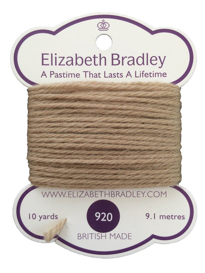 Tapestry Wool Colour 920 Tapestry Wool Elizabeth Bradley Design 