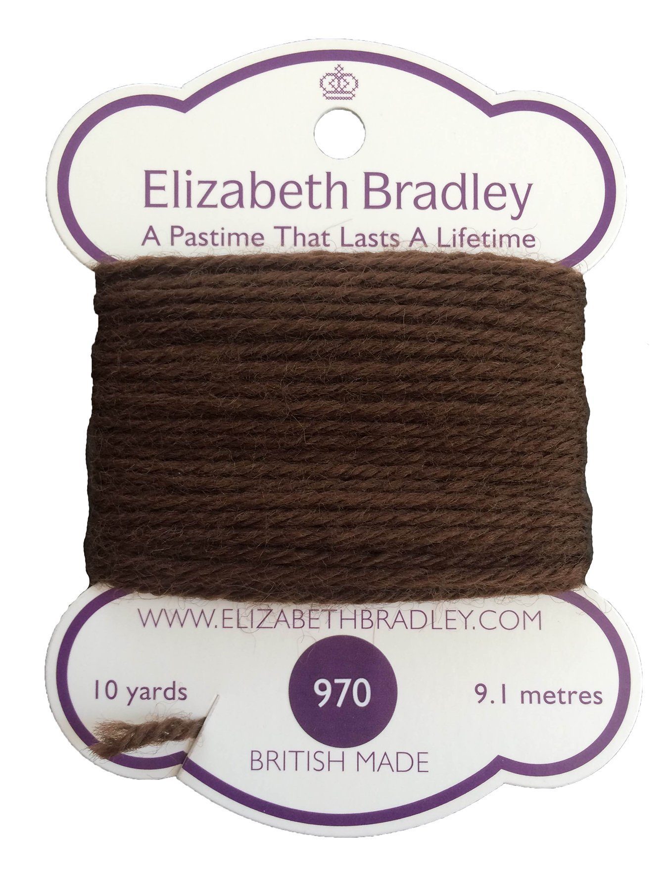 Tapestry Wool Colour 970 Tapestry Wool Elizabeth Bradley Design 