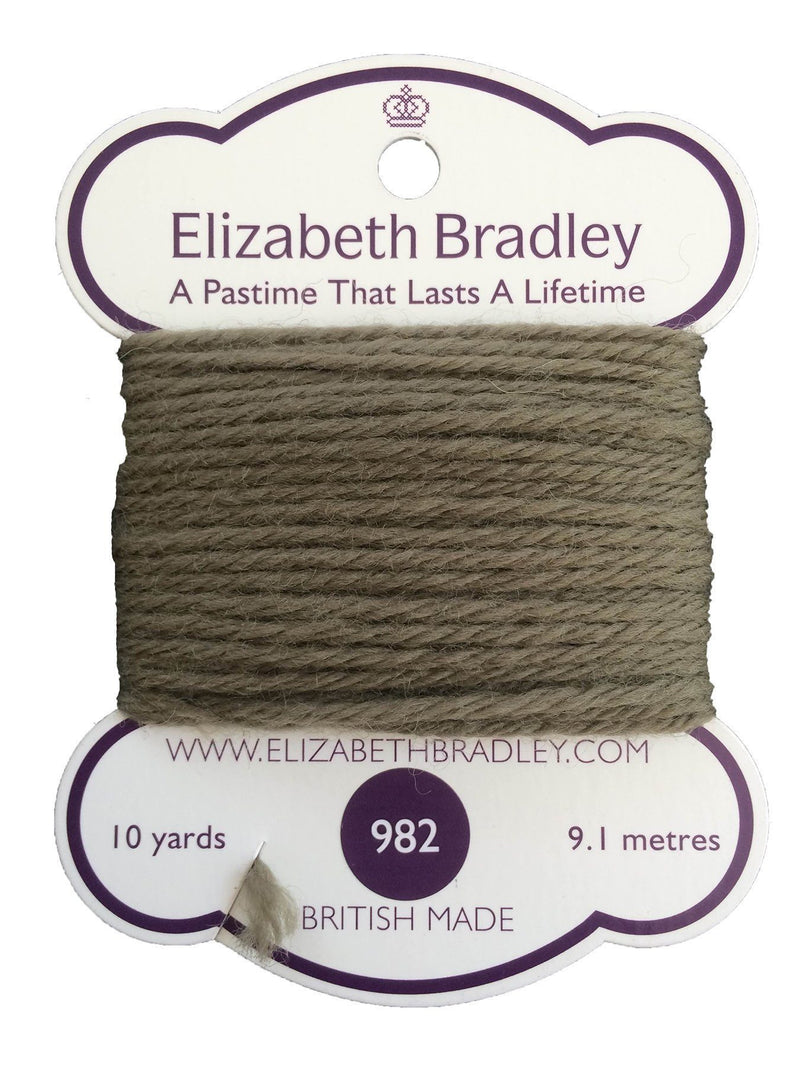 Tapestry Wool Colour 982 Tapestry Wool Elizabeth Bradley Design 