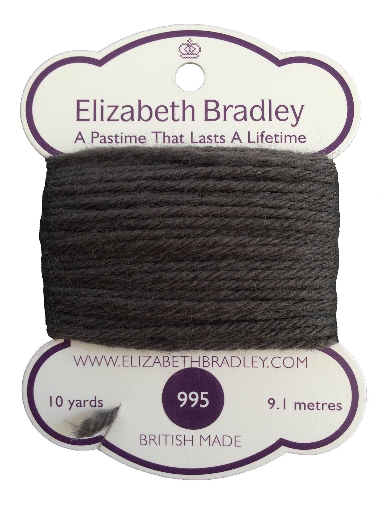 Tapestry Wool Colour 995 Tapestry Wool Elizabeth Bradley Design 