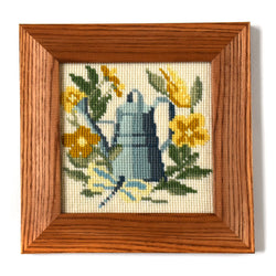 The Gardener Mini Kit Needlepoint Kit Elizabeth Bradley Design 