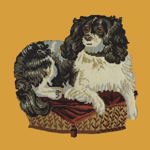 The King Charles Spaniel Needlepoint Kit Elizabeth Bradley Design Yellow 