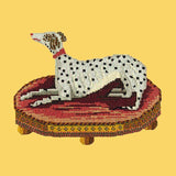 The Spotted Dog Needlepoint Kit Elizabeth Bradley Design Sunflower Yellow 