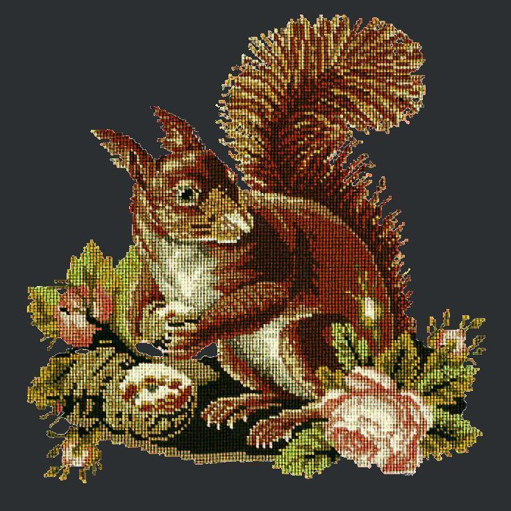 The Squirrel Needlepoint Kit Elizabeth Bradley Design 