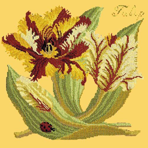Tulip Needlepoint Kit Elizabeth Bradley Design Sunflower Yellow 