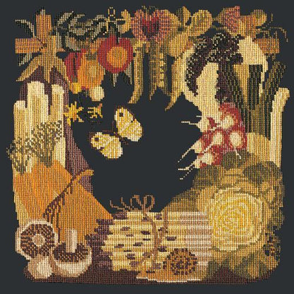 Vegetables Needlepoint Kit Elizabeth Bradley Design 