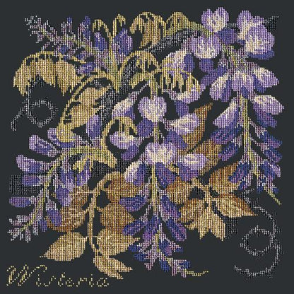 Wisteria Needlepoint Kit Elizabeth Bradley Design 